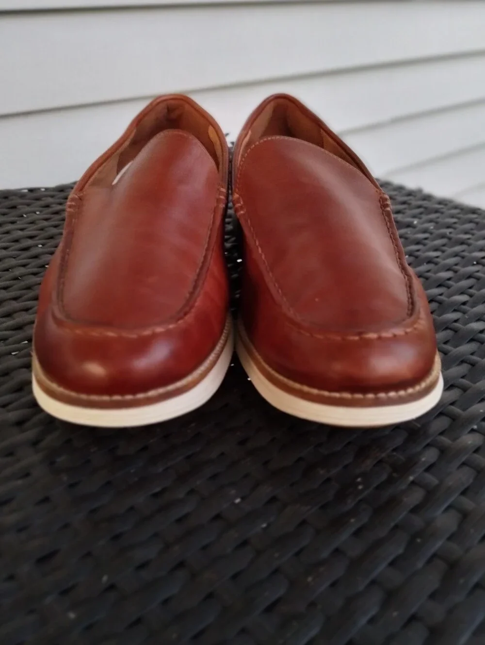 Cole Haan OriginalGrand Venetian Loafers Men’s 10.5 M British Tan Brown Leather